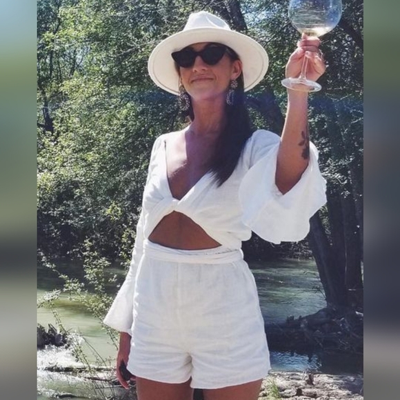 Sabo Skirt Romper - Picture 1 of 5